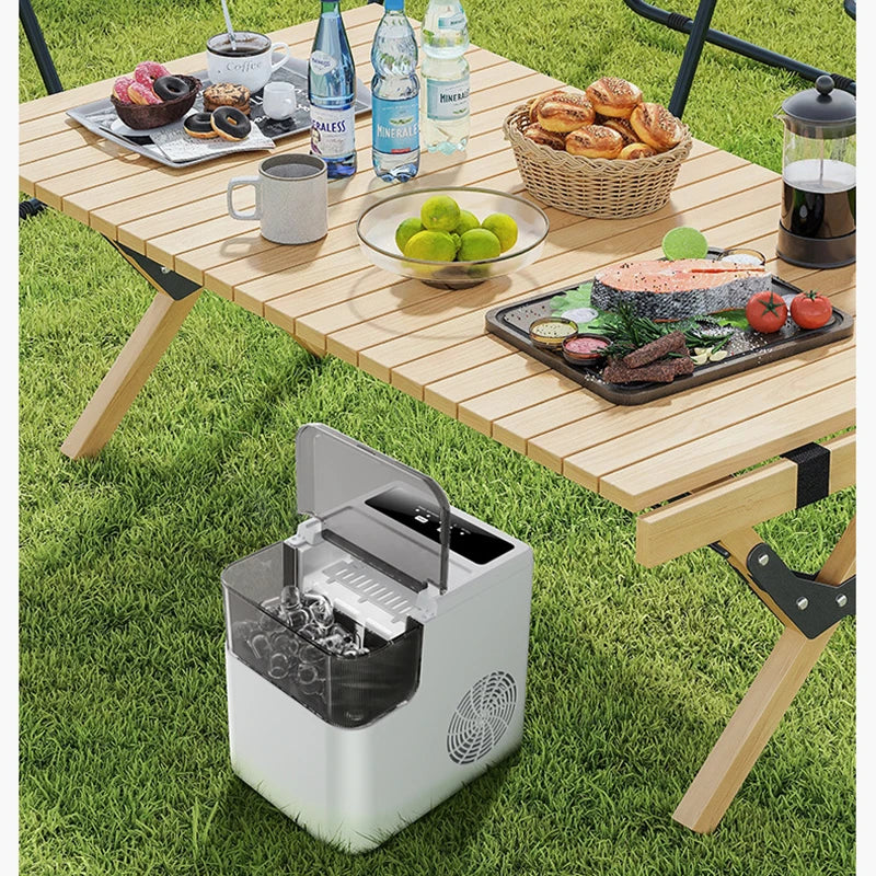 Compact Portable Ice Maker 12KG/24H – Bar & Home Use