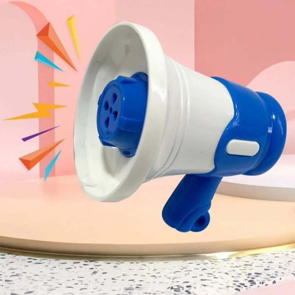 Mini Megaphone Toy Bead Chain Loud Bullhorn Keychain Pendant Toddlers Oasis Select