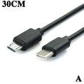 USB-C to Micro USB Cable Male to Male | 30cm & 100cm