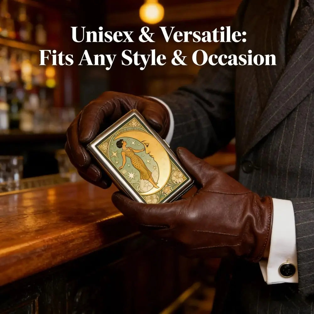 Vintage Metal Card Case | ID, Credit & Business Card Holder