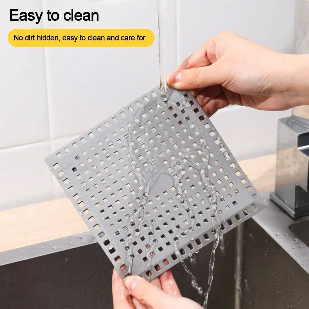 Useful NEW Sink Strainer Floor Drain Anti-blocking Mesh Trap Hair Clean Up Waste Catcher Kitchen Bathroom Accessories Oasis Select