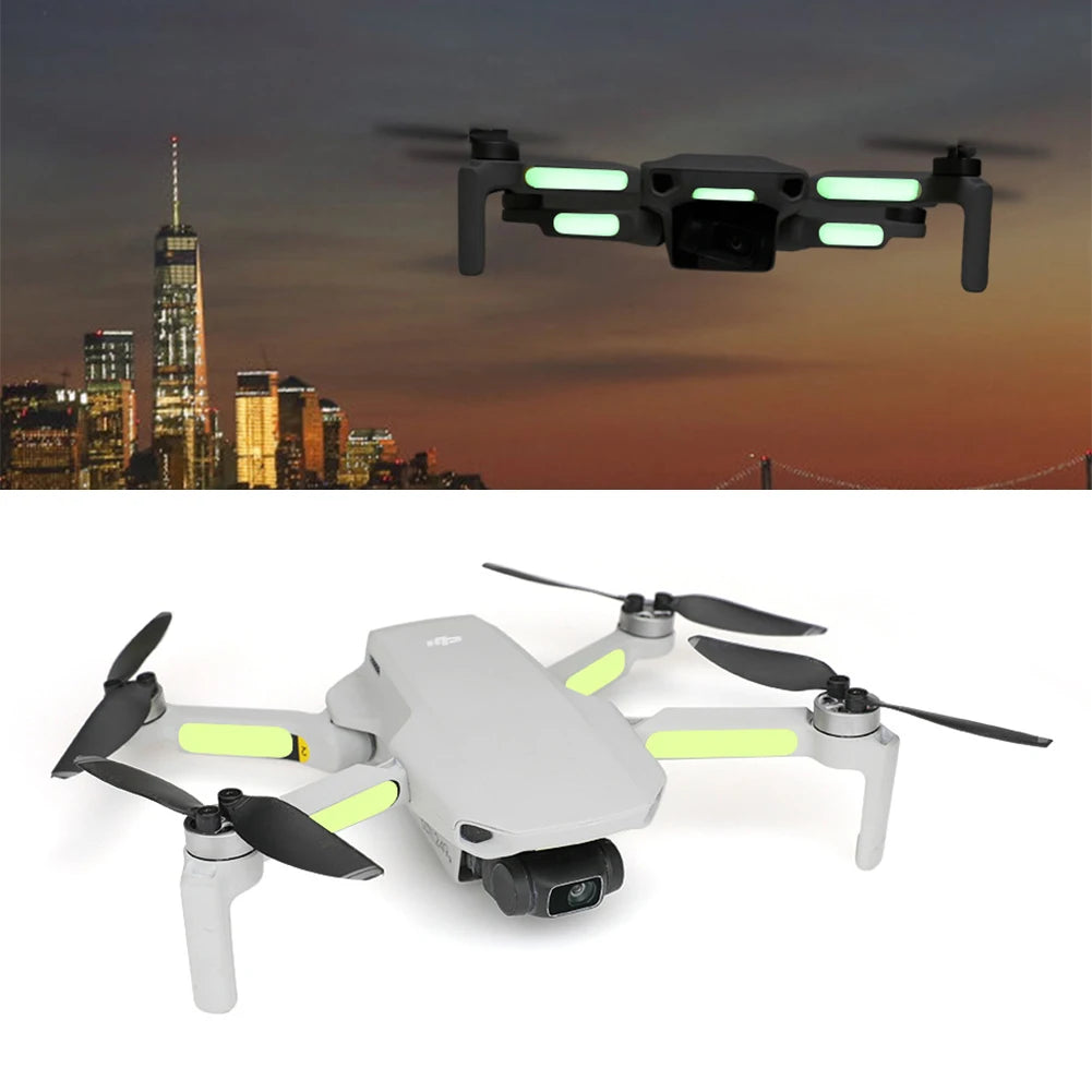 Luminous Camera Drone Decals Camera Drone Stickers Skin Drone Accessories For DJI Air 3S/NEO/Mini 2/SE/Mini 4 Pro/Mini 3 Pro Oasis Select