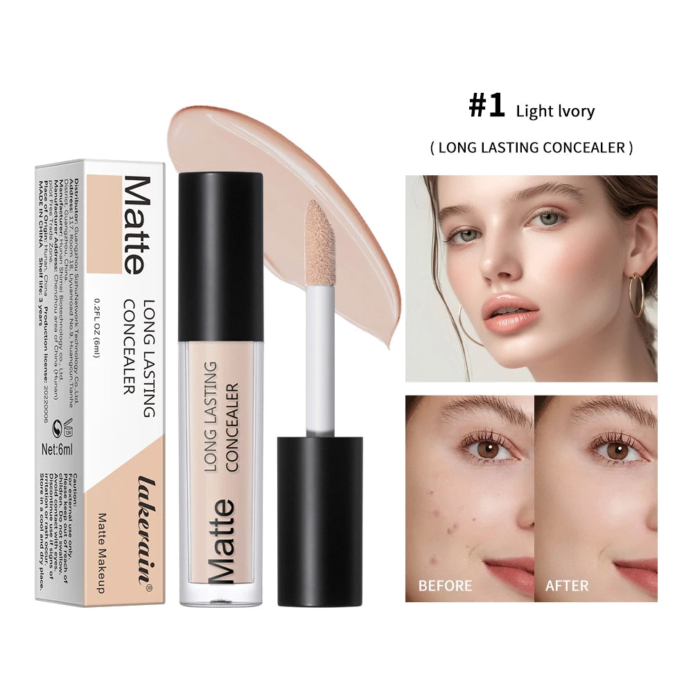 Long Lasting Highly Concealer Full Coverage Pigmented Matte Finish Medium Neutral 6 Colors Camo Concealer Makeup Oasis Select 1