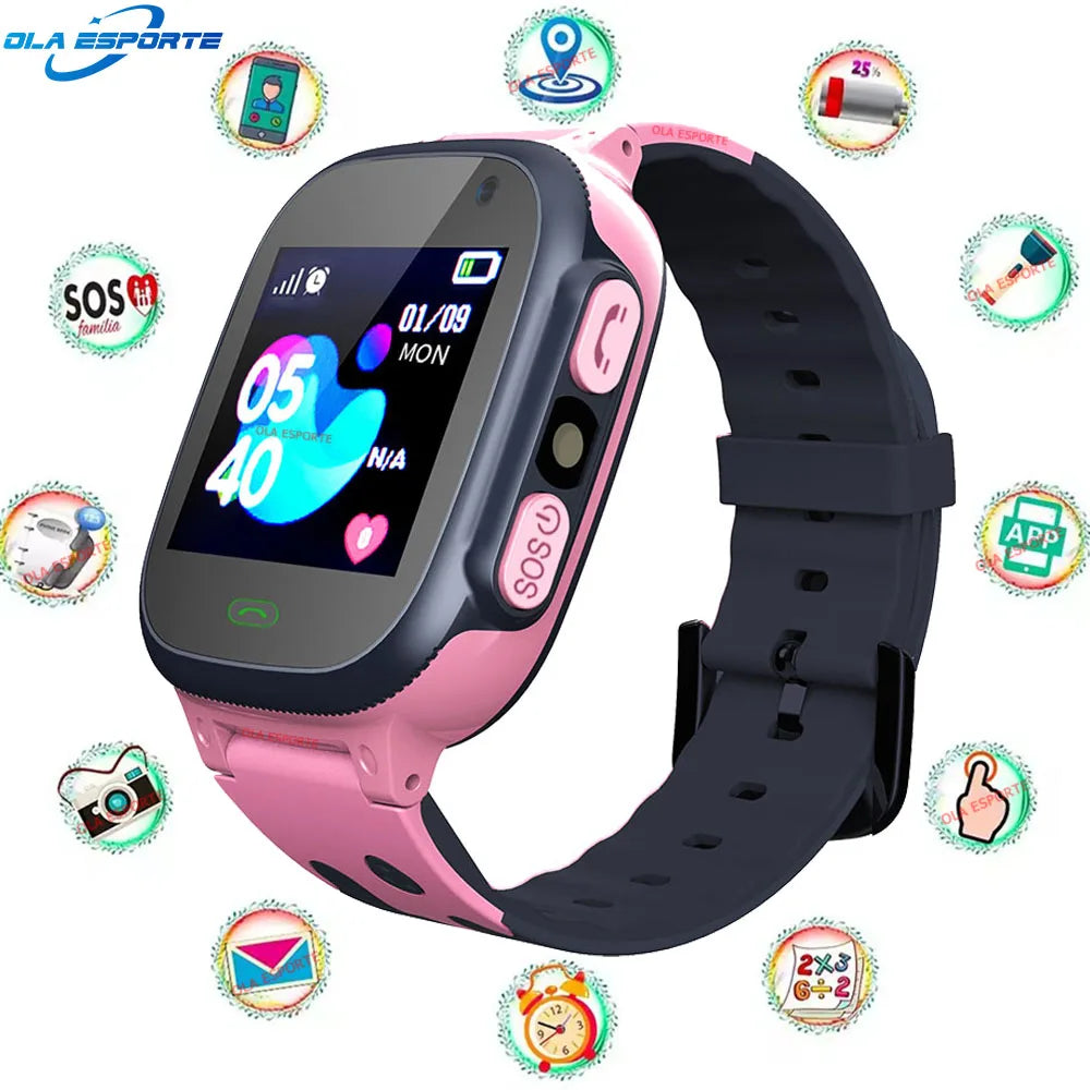 Kids Smart Watch GPS Tracker | SOS Call, Video Call & 2G SIM