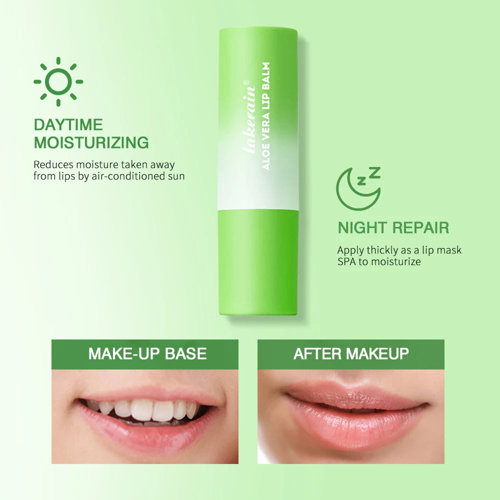 Lakerain Aloe Vera Lip Balm – Hydrating, Nourishing & Gentle Lip Balm Oasis Select