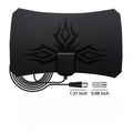 2025 ATSC 4K 1080P HDTV Antenna DVB T2 Flame Design Digital TV Antenna Enhanced Signal Reception Oasis Select black