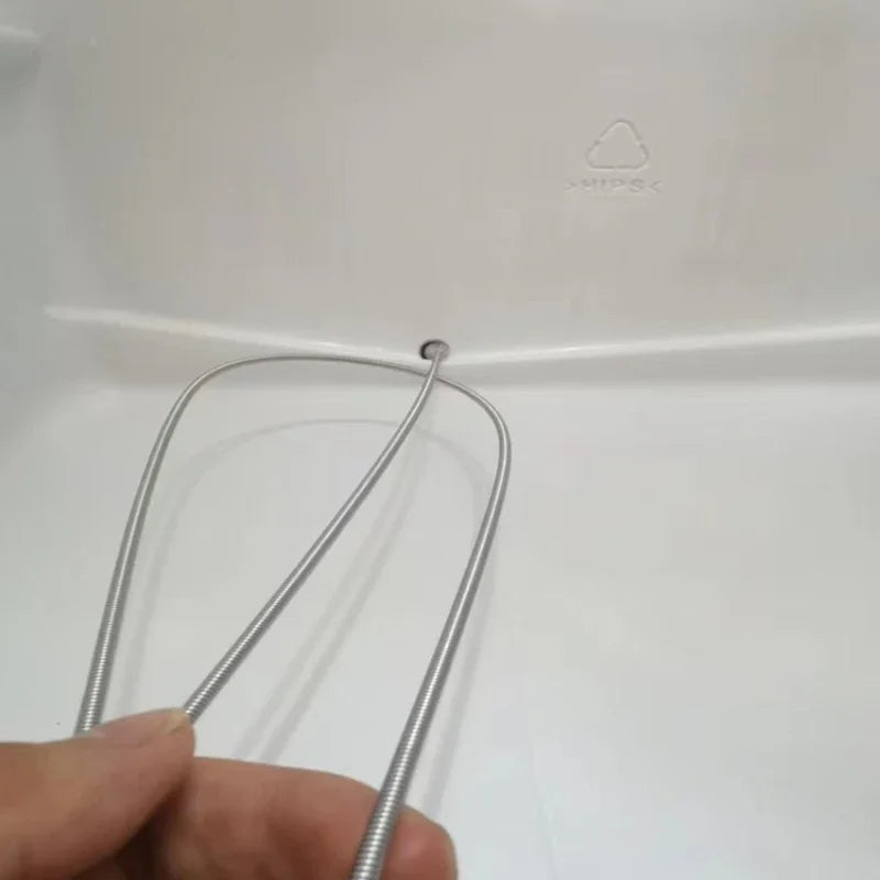 Refrigerator Drain Dredge Cleaning Set Long Flexible Refrigerator Scrub Brush Water Dredging Tool Water Tube Cleaning Coil Brush Oasis Select