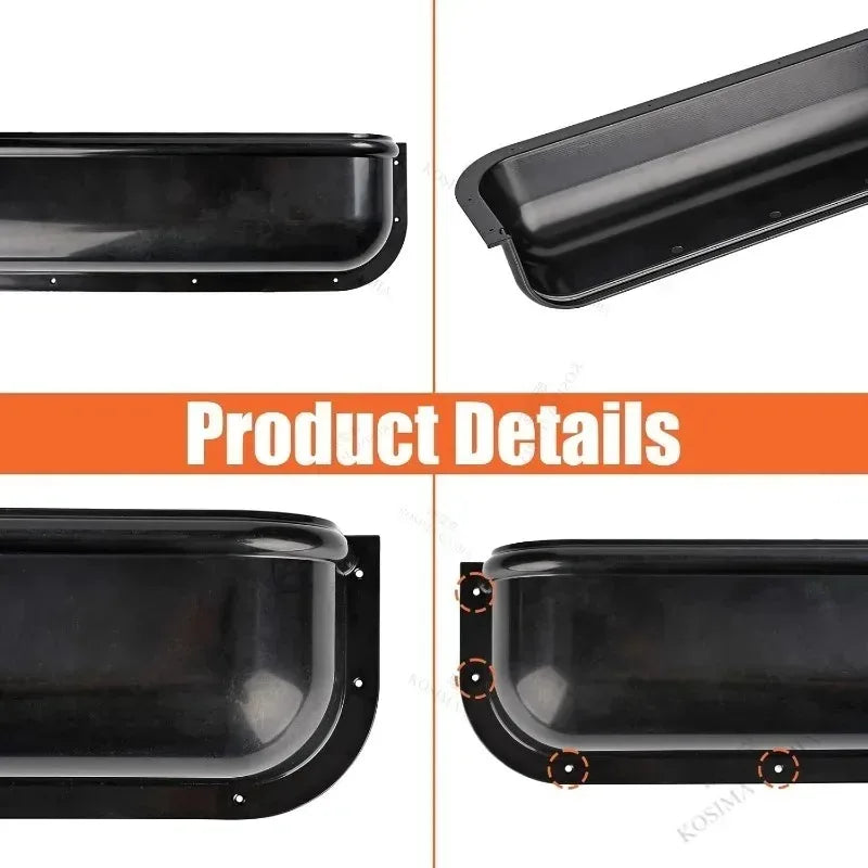 Van Camper Car Door Handle Storage Box Universal Armrest Organizer Durable Panel Tray for Interior Car Accessories Storage Oasis Select