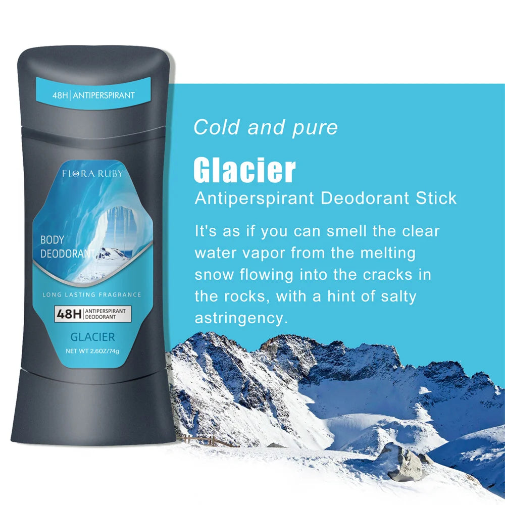 Body Odor Remov for Men Deodorant Antiperspirant Stick Aluminum Underarm Stop Sweating Care Lasting Sport Refreshing 74g/2.6OZ Oasis Select 04