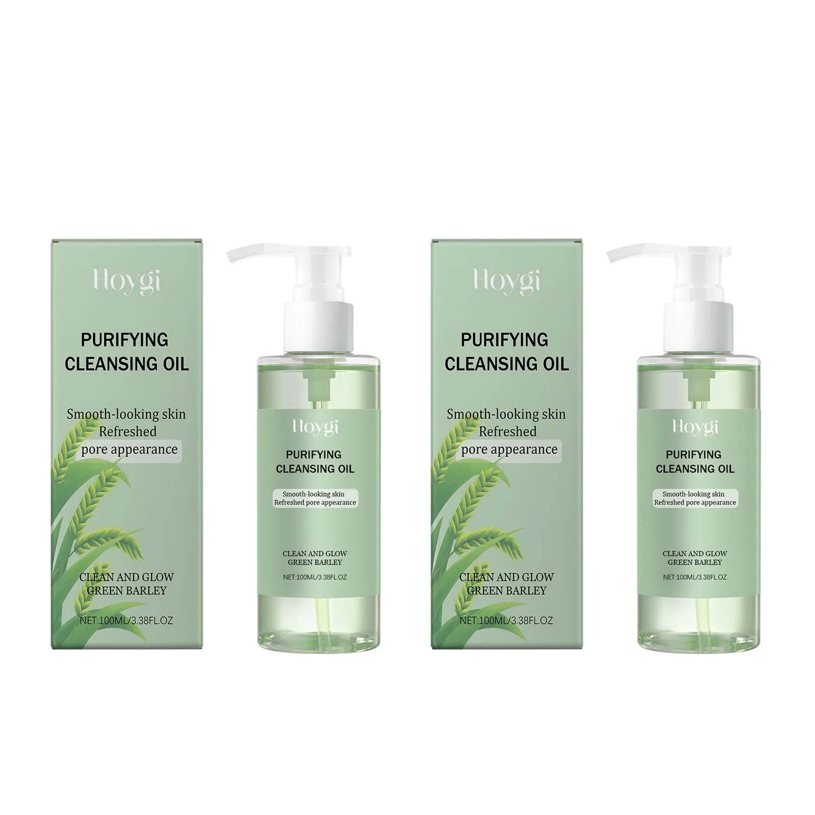 Makeup Removal Oil Non-Greasy Cleanse Purifying Pores Moisturizing Refresher Non Irritating Facial Makeup Remover Cleansing Oil Oasis Select 2 x 100ml boxed