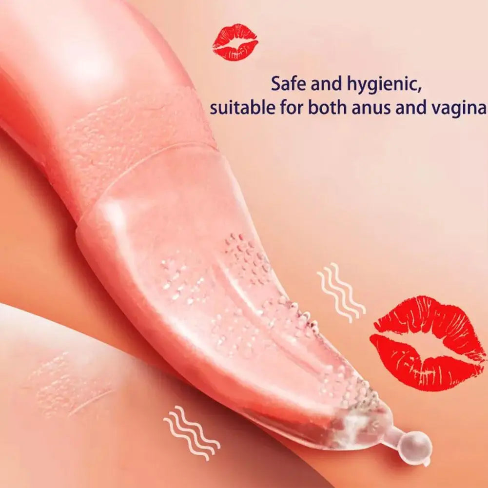 Silicone Oral Sex Toy Blowjob Tongue Massager Soft Oral Sex Enhancing Toys for Couples SM Flirting Sex Products Adult Games-S/L Oasis Select