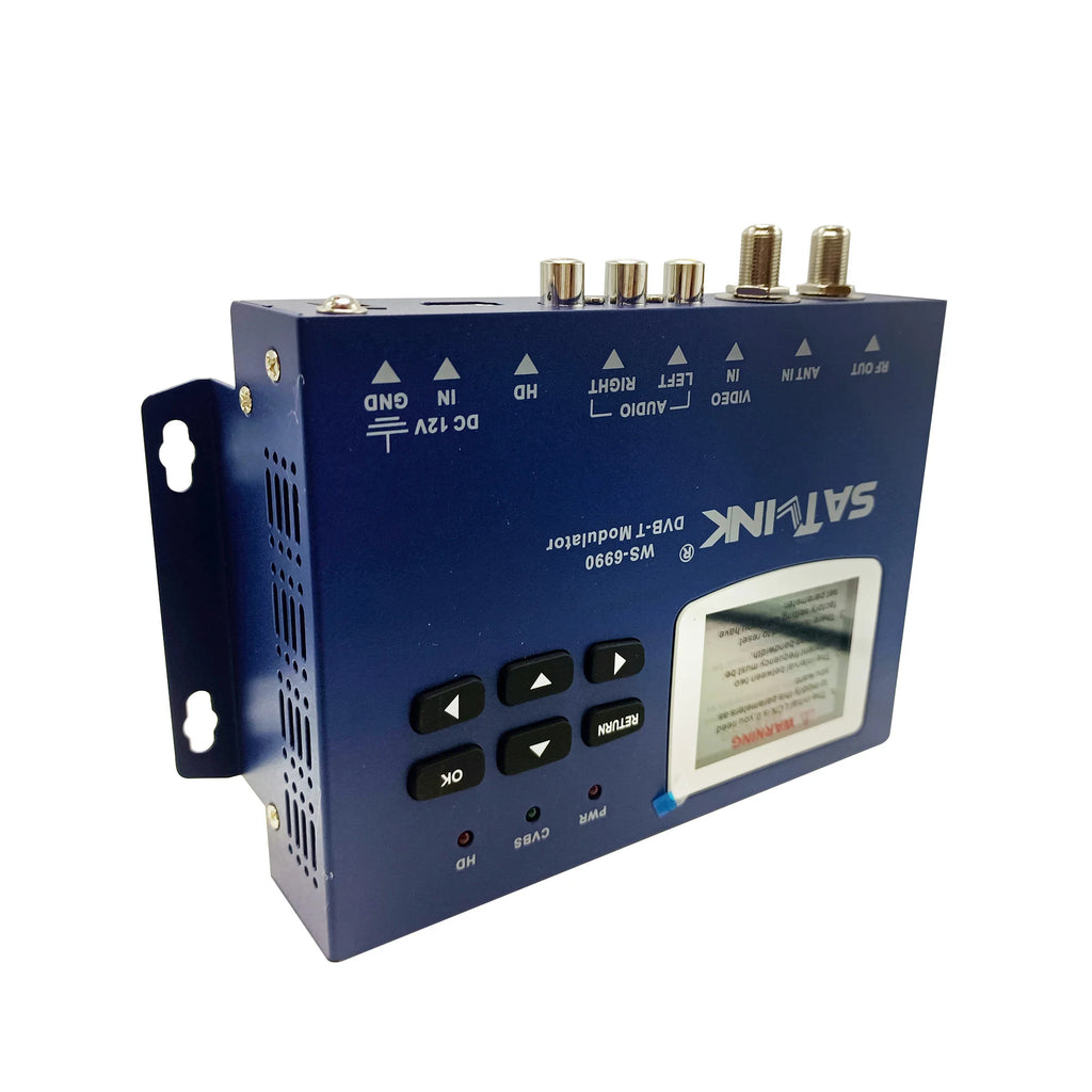 HD encoder modulator AV to RF HD to RF DVB-T DVB-C ISDBT TDT DTV modulator CATV self-produced programs Oasis Select
