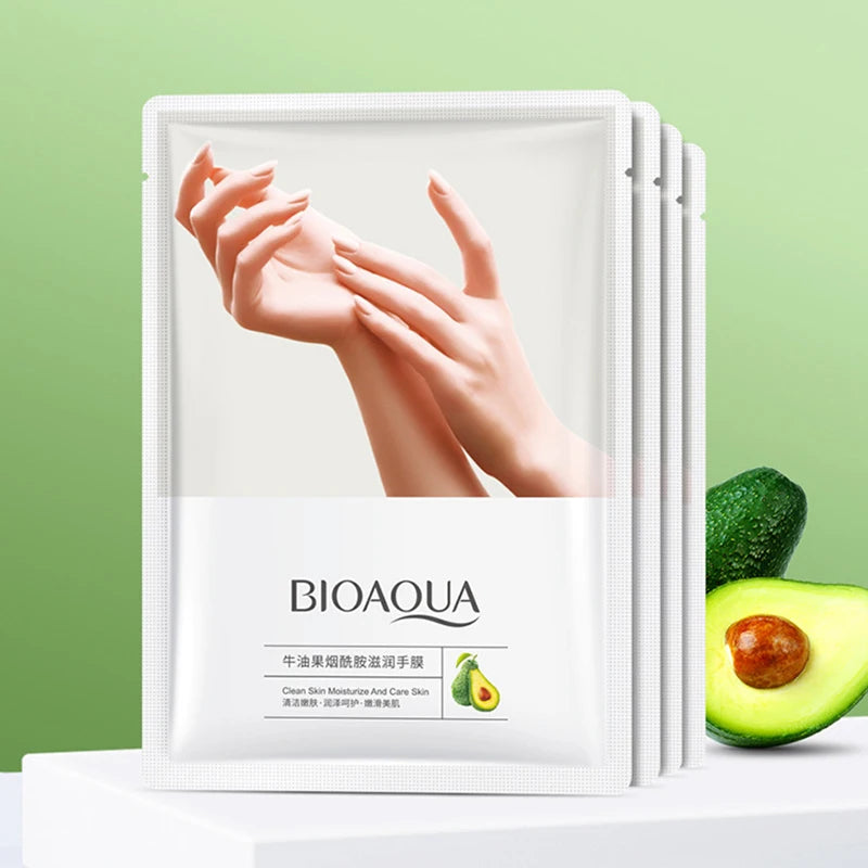 BIOAQUA Avocado Hand Masks – 5 Pairs Moisturizing & Anti-Aging Hand Mask Oasis Select Default Title