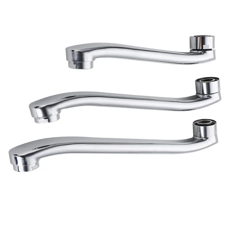 Stainless Steel Sink Faucet Pipe In-wall Water Outlet Elbow S-bend Extension Tube Bathroom Kitchen Faucet Leaking Repair Parts Oasis Select