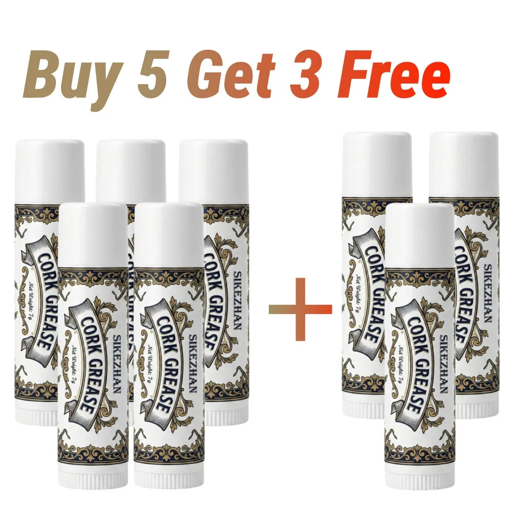 Universal Cork Grease for Saxophone Clarinet Flute Oboe Bassoon Woodwind Instrument Smooth Odorless Maintenance Lubricant Care Oasis Select 8PCS