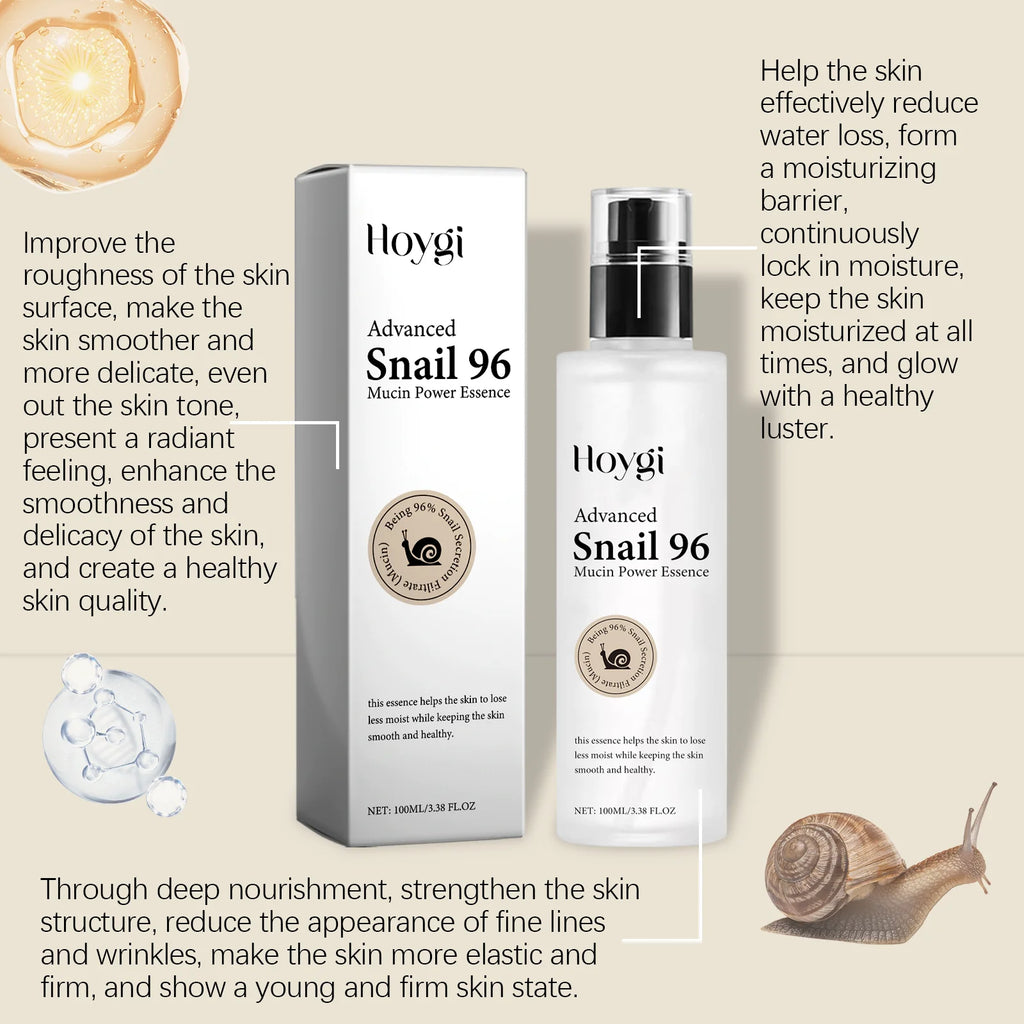 Snail Mucin 96% Face Serum – Firm, Hydrate & Fade Fine Lines Face Serum Oasis Select