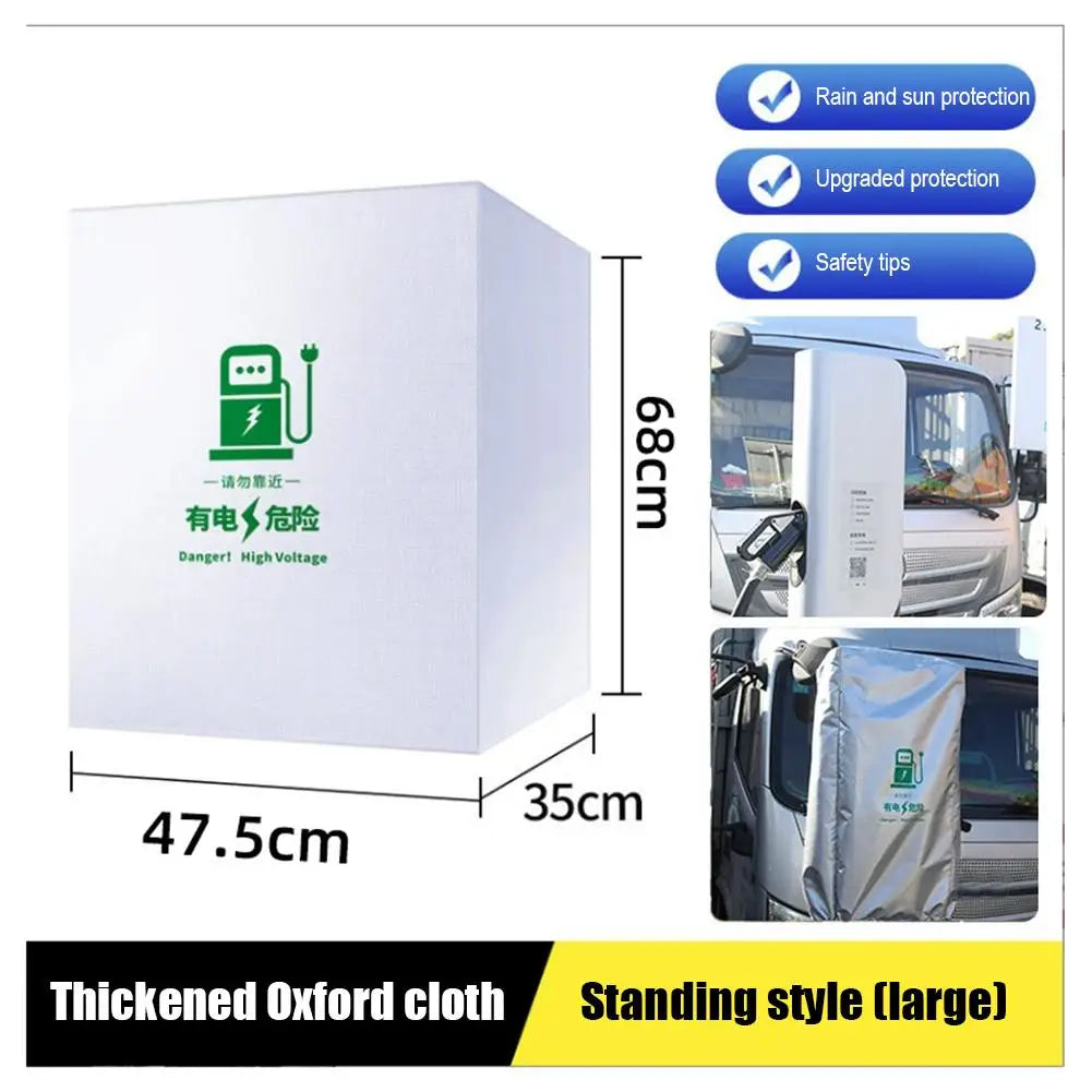 Universal Electric Vehicle Charger Station Rain Cover Protector Rain Sun UV Snow Protections Cover for Most Outdoor EV Charger Oasis Select