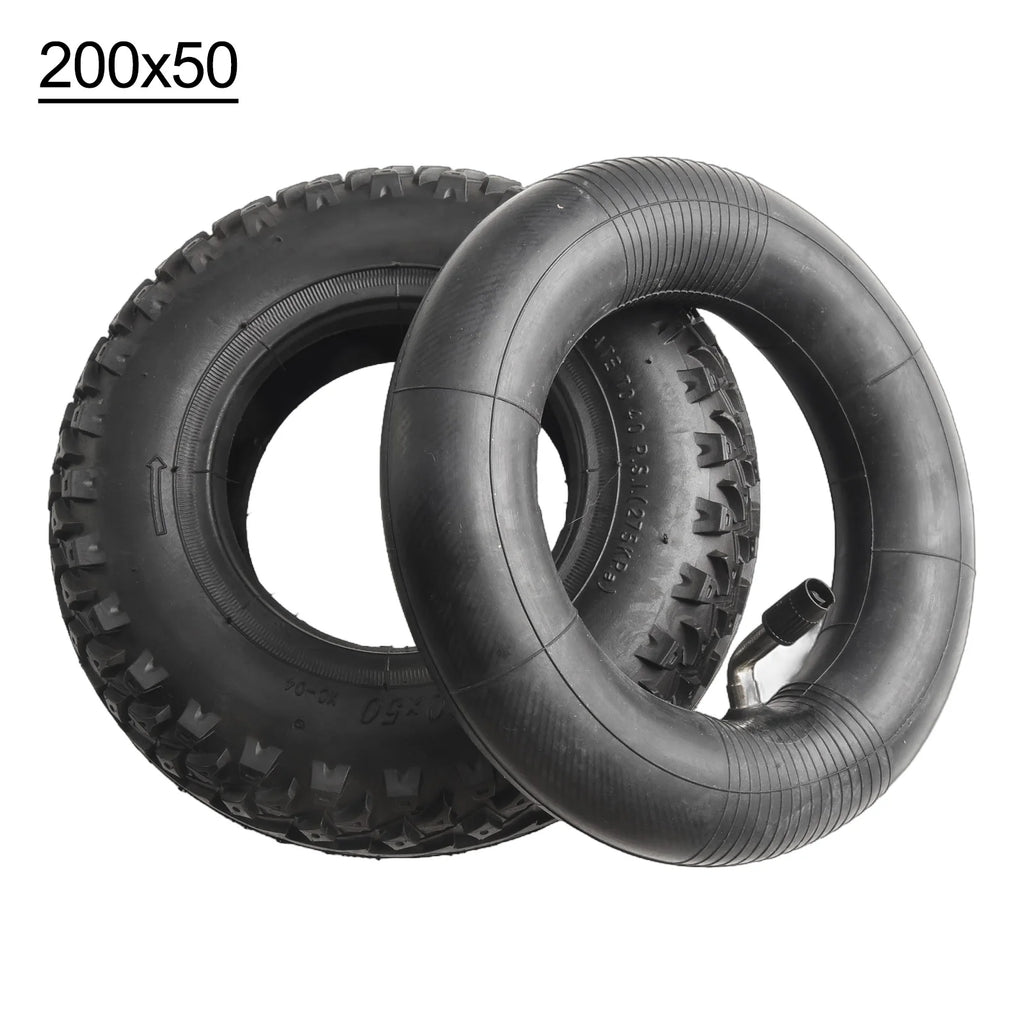 Tire Outer Tire Inner Tube Tube Off-road Rubber 200x50cm Abrasion Resistant Electric Skateboard Scooter Practical Oasis Select Inner Outer tire