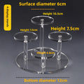 7-Tier Acrylic Step Shelf Display Stand – Cupcakes & Jewelry