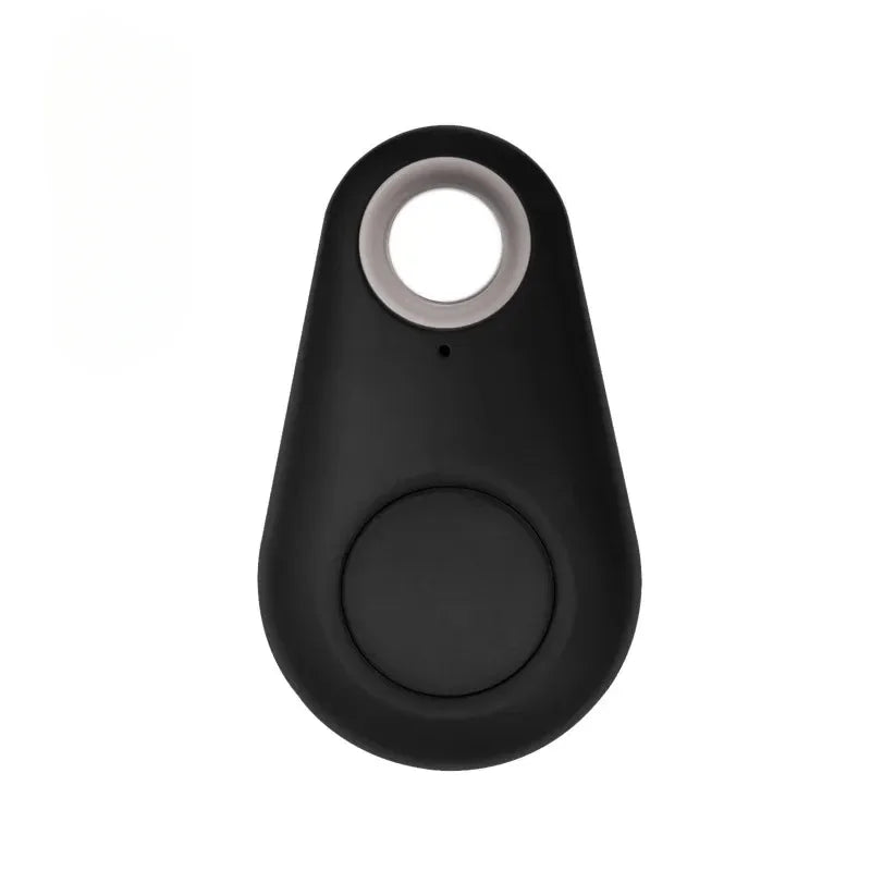 1/2pcs Mini Fashion Smart Dog Pets Bluetooth 4.0 GPS Tracker Anti-lost Alarm Tag Wireless Child Bag Wallet Key Finder Locator Oasis Select Black