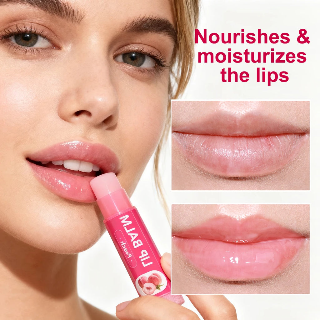 YURHERSU 6-Piece Fruit Lip Balm Set – Fun Gift for Girls Lip Balm Gift Set Oasis Select