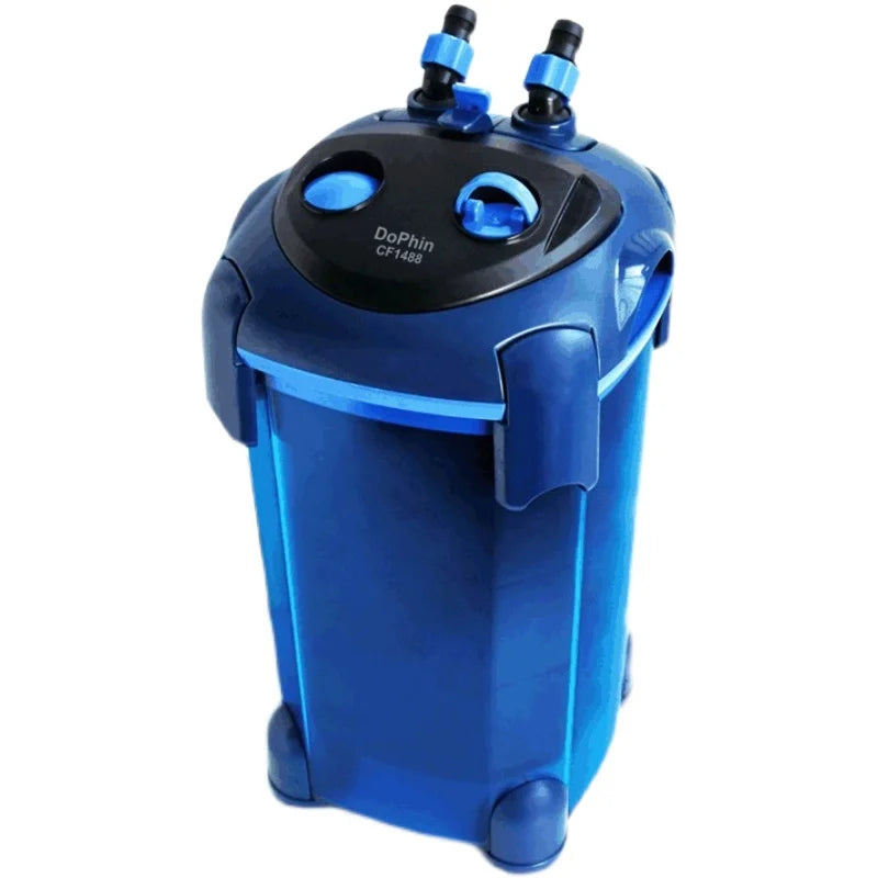 Dophin Aquarium External Filter Silent Fish Tank Clean Water UV Lamp Oasis Select