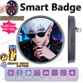 Smart LED E-Badge 1.85" Touch Screen | Anime & K-Pop Fan Pin