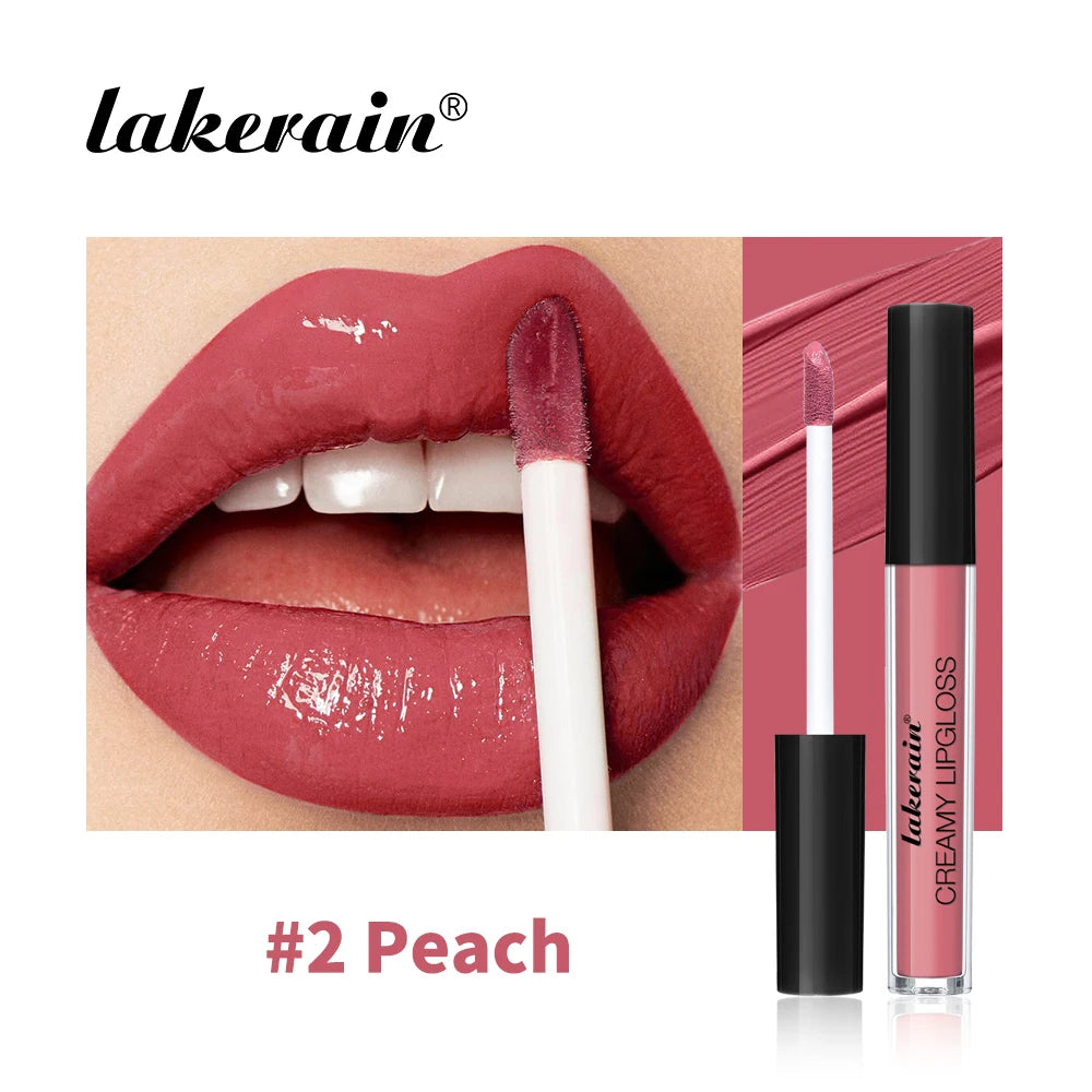 Waterproof Lip Stain 8 Colors Creamy Lip Gloss Long Lasting Non Fading Moisturizing Velvet Liquid Lipstick Moisture Makeup Oasis Select 1pc 2