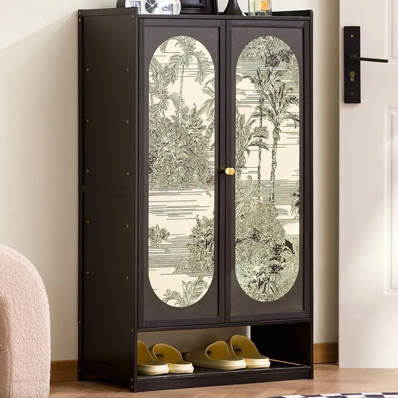 Shoe cabinet, multi-layer indoor corridor outside the door of the home, simple storage cabinet, dustproof, new storage cabinet Oasis Select