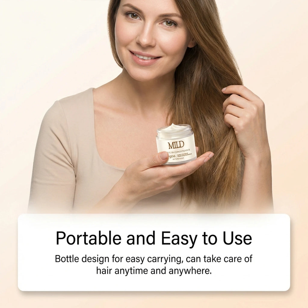 Hydrating Leave-In Hair Cream Nourish Frizzy Lasting Softness Moisturize Non-Greasy Easy To Use Lightweight No-Wash Conditioner Oasis Select
