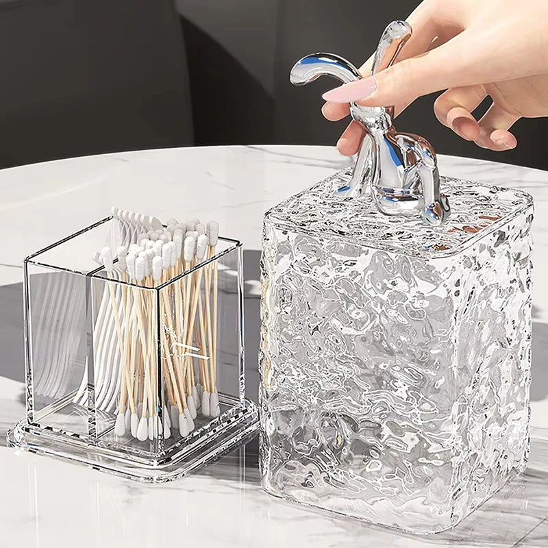 Creative toothpick holder, cartoon design Cotton bud organiser, lipstick stand Cosmetic sample organiser, high aesthetic appeal Oasis Select