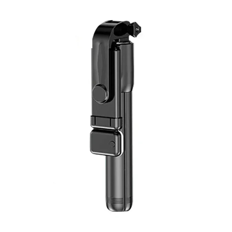 Bluetooth Selfie Stick Mount Scalable 360 ° Rotatable Phone Holder with Light for iPhone 16 15 14 Samsung S24 Xiaomi iOS/Android Oasis Select Black With lamp