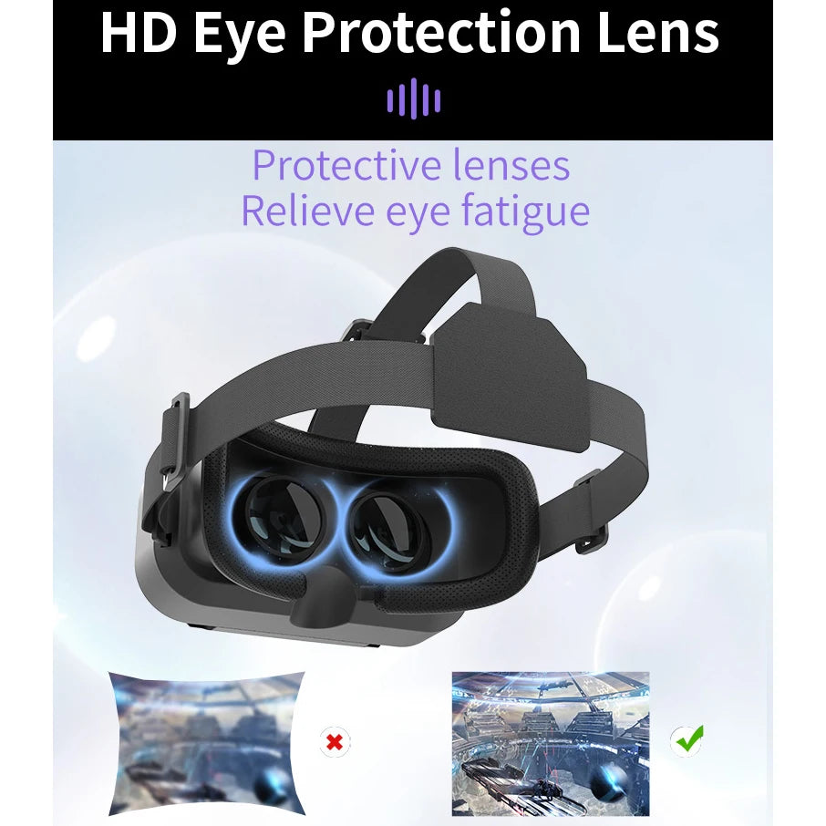 3D VR Headset Goggles for Smartphones – iOS & Android