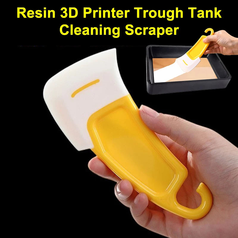 2/5/8Pcs Photopolymer Cleaning Scraper for Resin Vat 3D Printer Parts Oasis Select