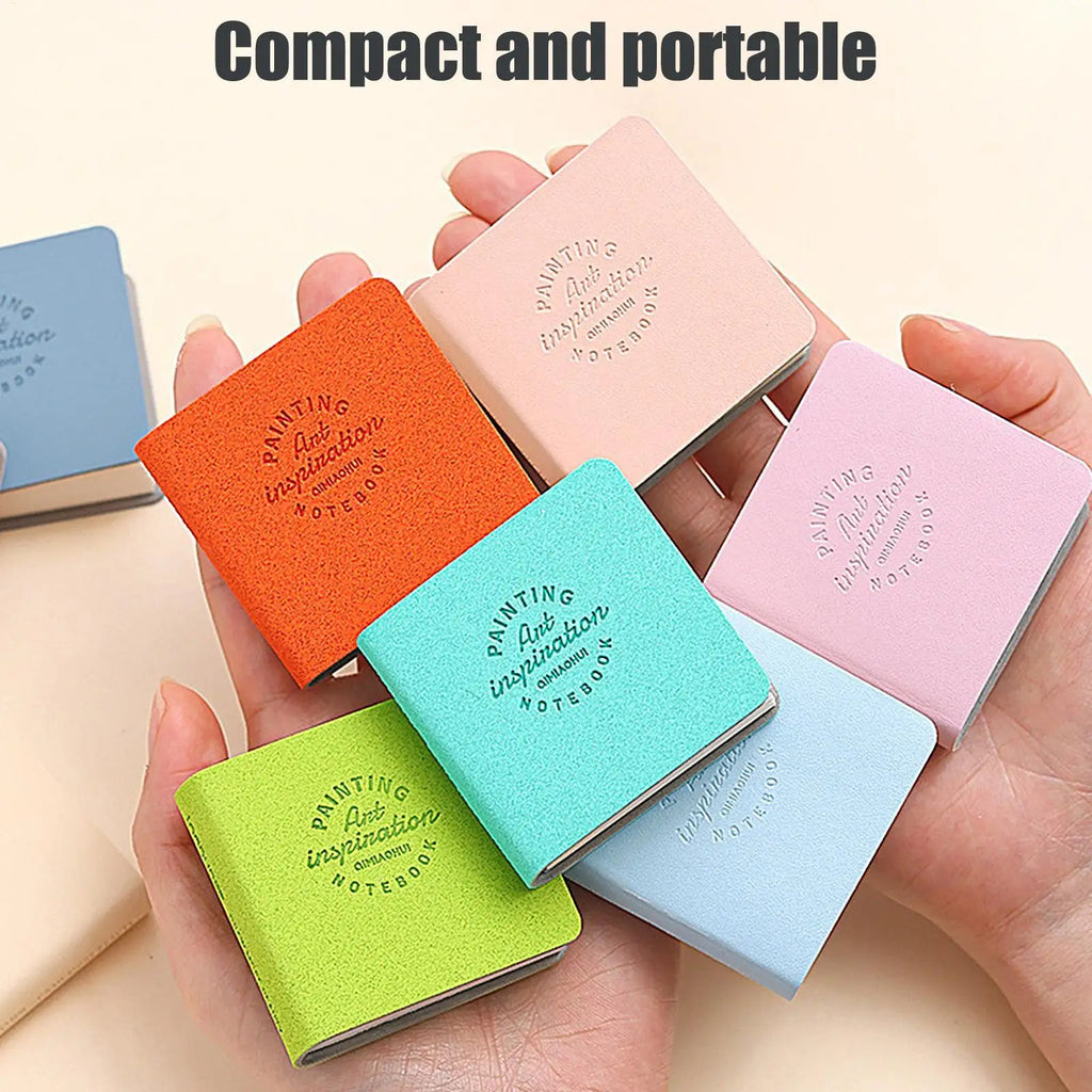Sketchbook 3Pcs Pocket Drawing Book Blank Water Color Thick Paper Mini Sketchbook 48sheets Marker Painting Paper Art Supplies Oasis Select