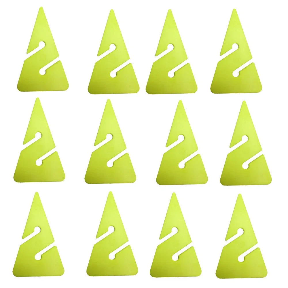6PC Scuba Dive Cave Wreck Dive Line Arrow Markers ABS Triangle Shape guide rope indicator For Techical Cave Diving Diver Oasis Select
