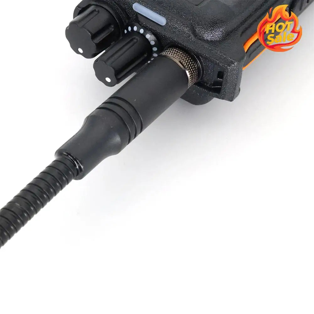 SMA-F Dual Band VHF/UHF Tactical Gooseneck Antennas Walkie Talkie Antenna for AT-23G/AT-33G/AT-40G Handheld Two Way Radios Oasis Select