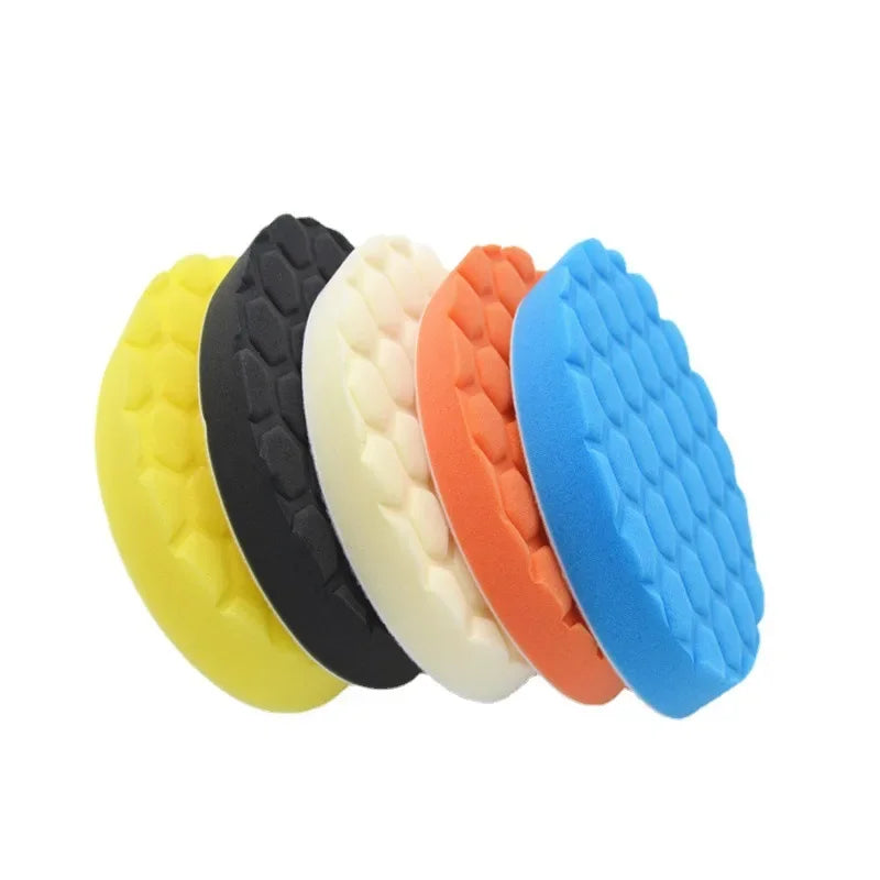 Car Polishing Sponge Pad Kit – 3", 5" & 7" Buffing Pads Car Polishing Pad Kit Oasis Select