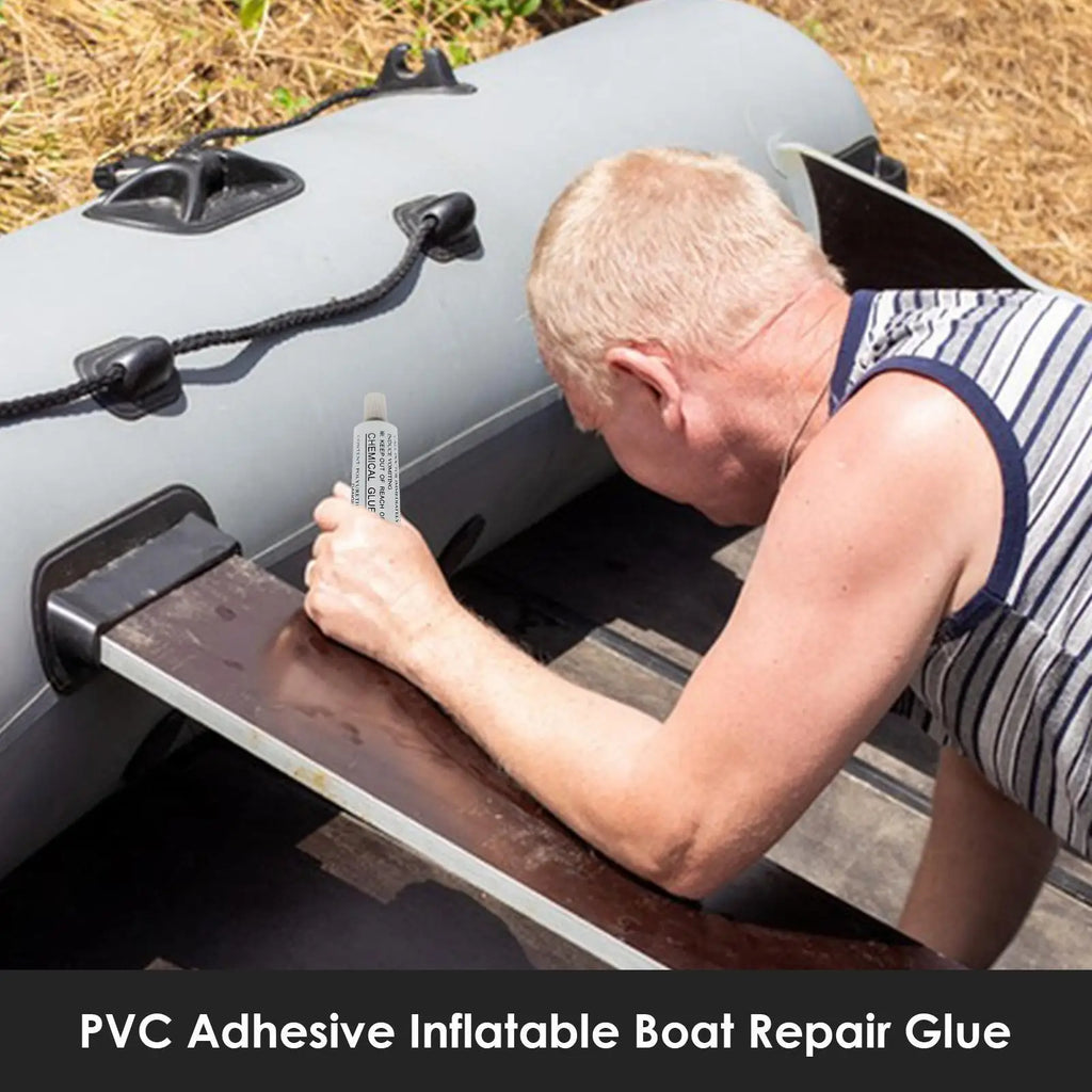 Inflatable Boat Repair Glue 30ml PVC Inflatable Boat Glue Strong Adhesive Repair Tool for Kayak Paddle Boat Inflatable Boat Raft Oasis Select