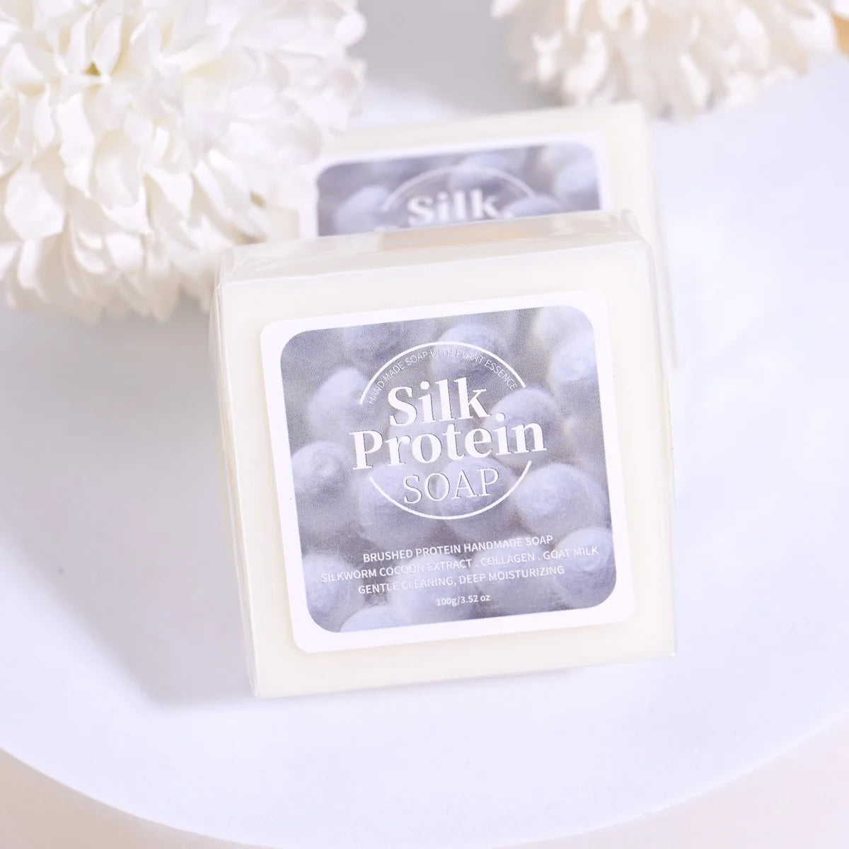Collagen Goat Milk Silk Soap – Moisturizing & Firming Bar