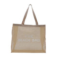 Mesh Tote Bag for Women Reusable Large Shoulder Shopping Bag Durable for Poolside Fitness Travel Oasis Select A8