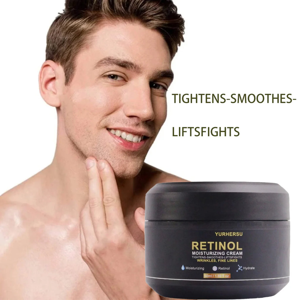 YURHERSU Retinol Face Cream for Men – Firms Skin 50ml Retinol Face Cream Oasis Select