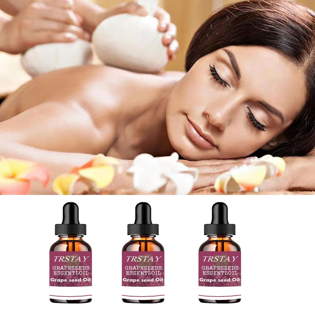 Grape Seed Essential Oil, 1pc Multi-Function Body Massage Serum Oasis Select