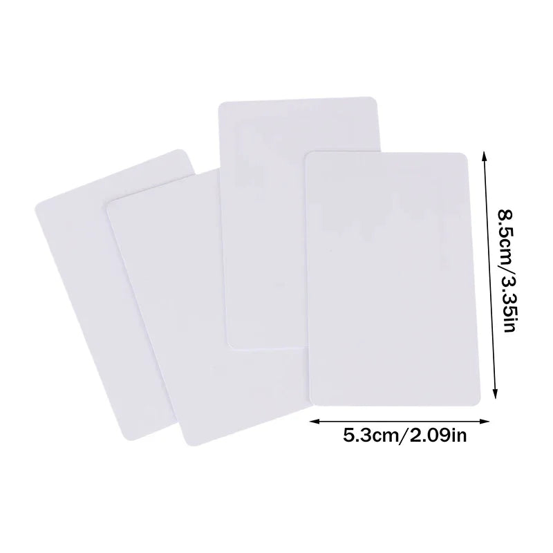 10-Pack Rewritable 125KHz RFID Blank PVC Cards T5577 EM4305