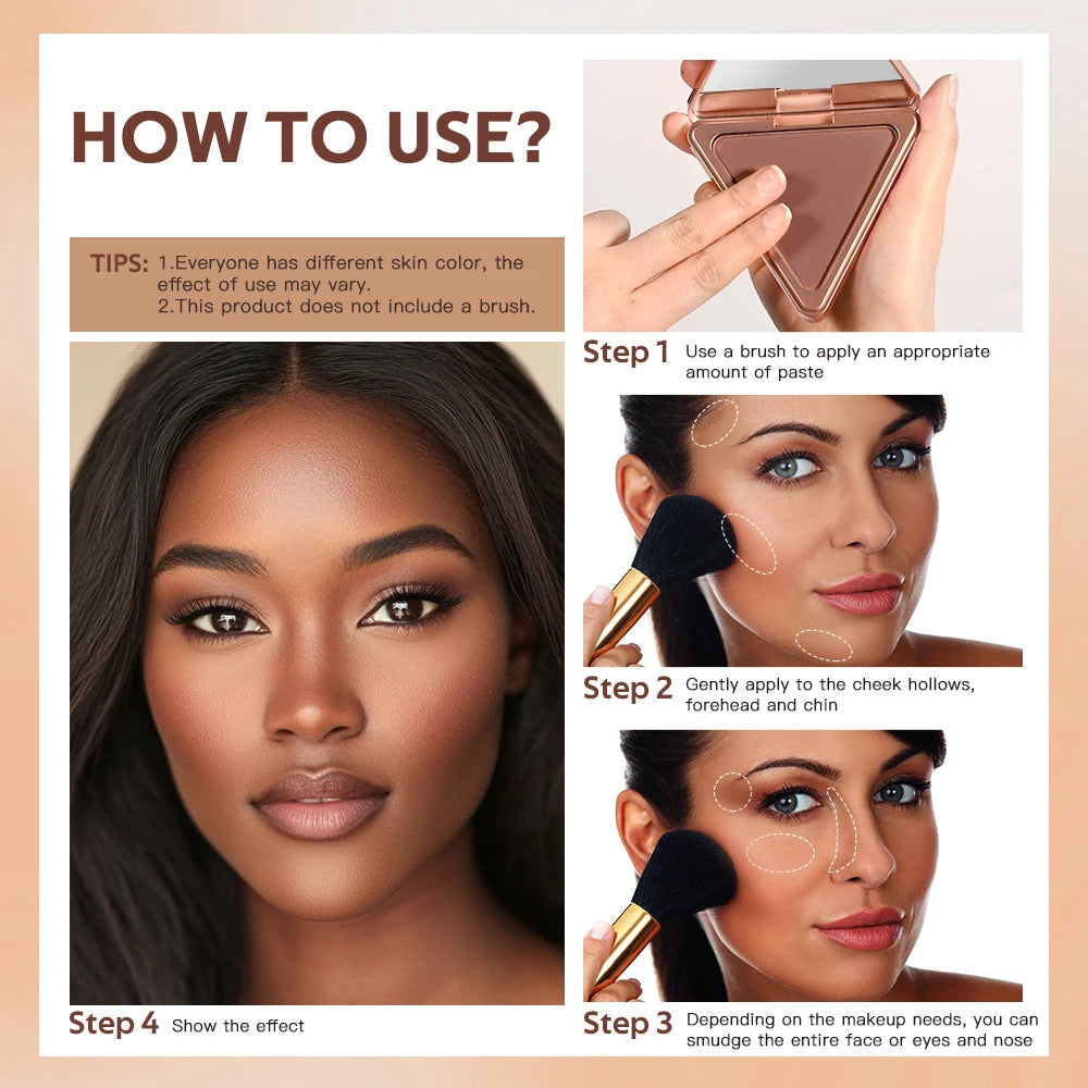 No Limits Matte Bronzer Long Lasting Contour Makeup For Face Shading Blusher Plumps Appearance Smooth Finish Cosmetics Oasis Select