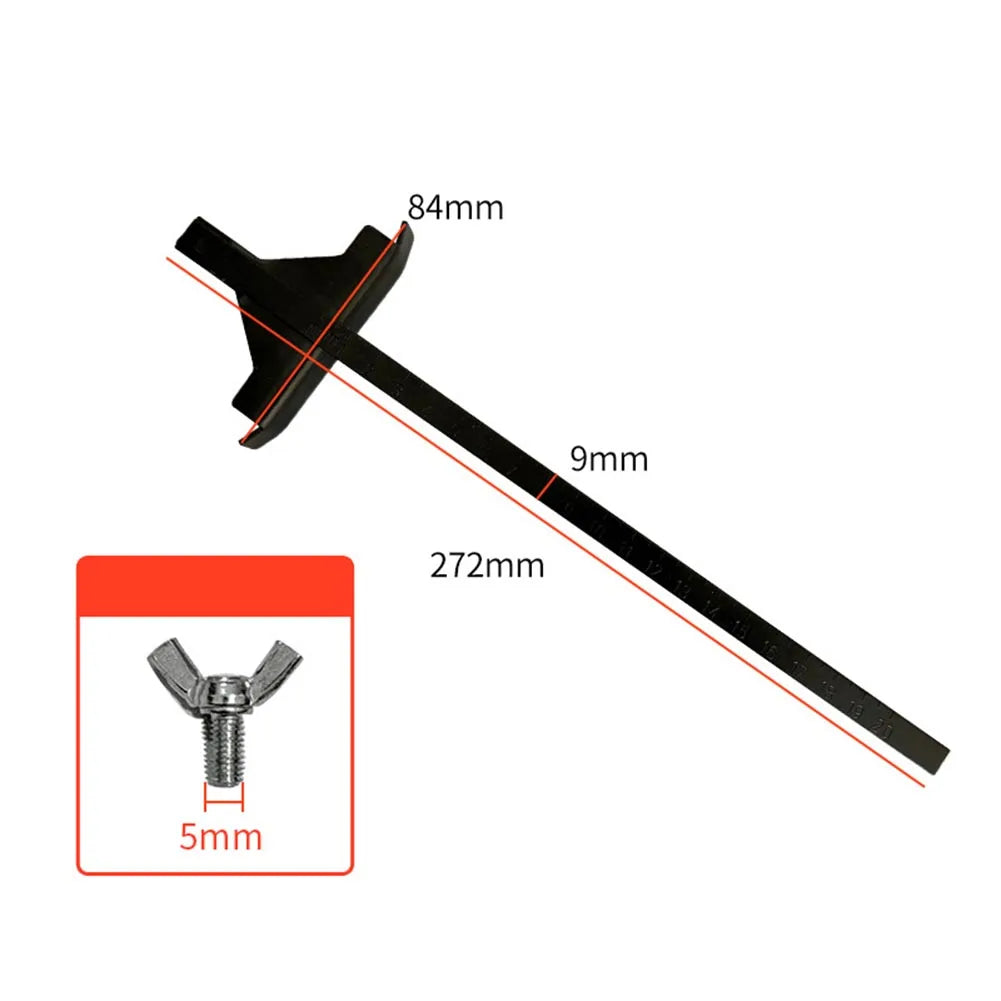 9/11mm Circular Saw Guide Edge Guide With Scale For Dewalt For DC390K For DW936 Cordless Saw Power Tool Accessories Oasis Select 9mm Guide