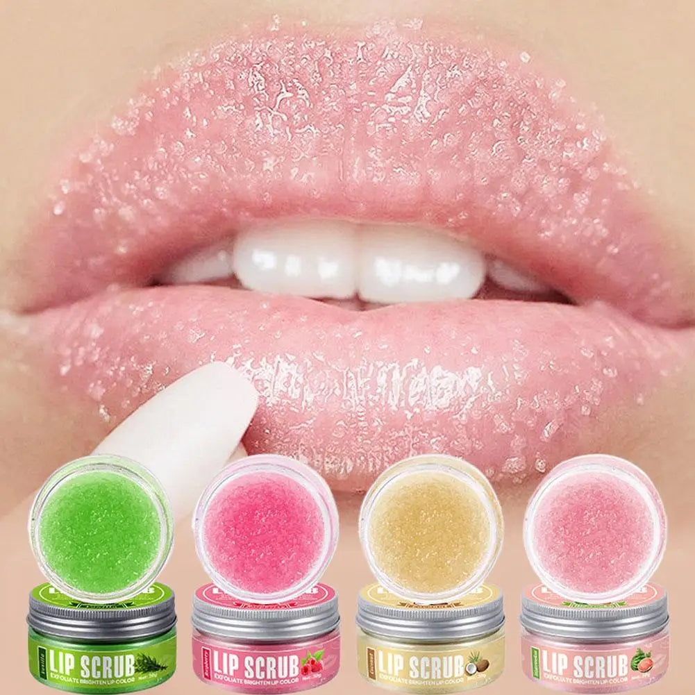 Fruit Flavor Lip Scrub – Exfoliating & Moisturizing Lip Care