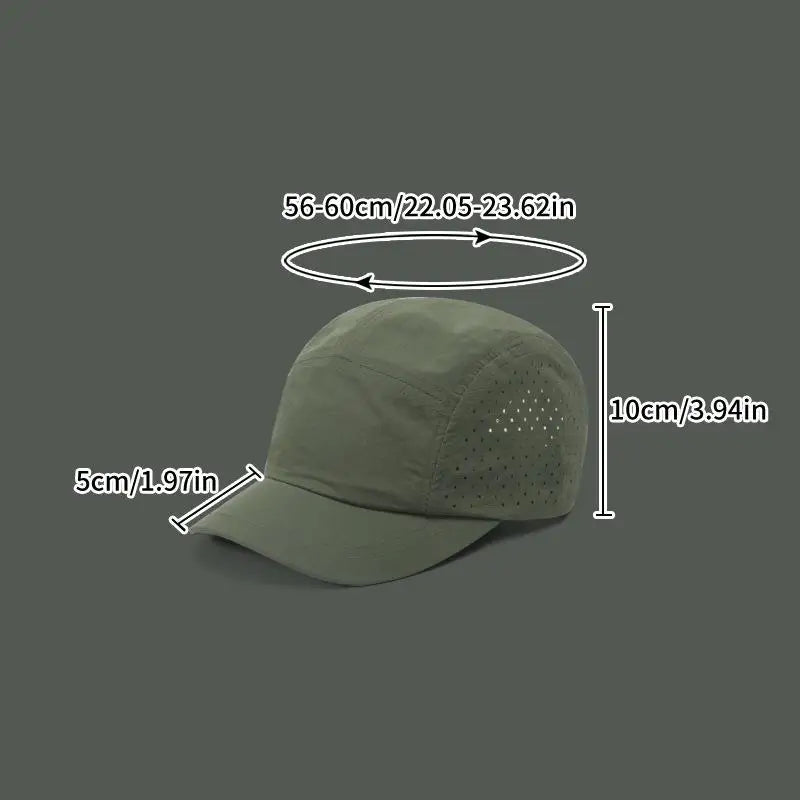 Summer Thin Breathable Mesh Baseball Caps For Men And Women Outdoor Camping Leisure Sun Protection Quick-drying Hiking Hats Oasis Select