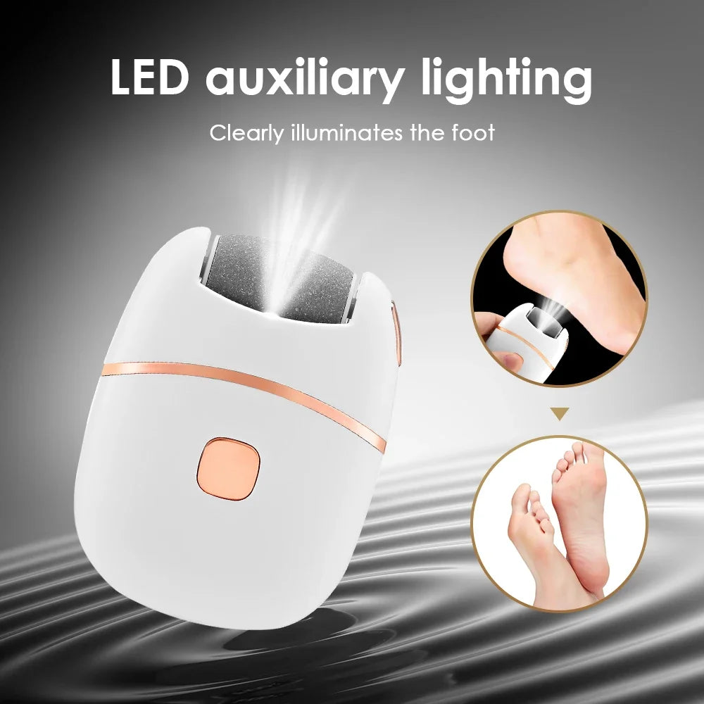Hailicare Electric Foot File & Callus Remover | USB Rechargeable