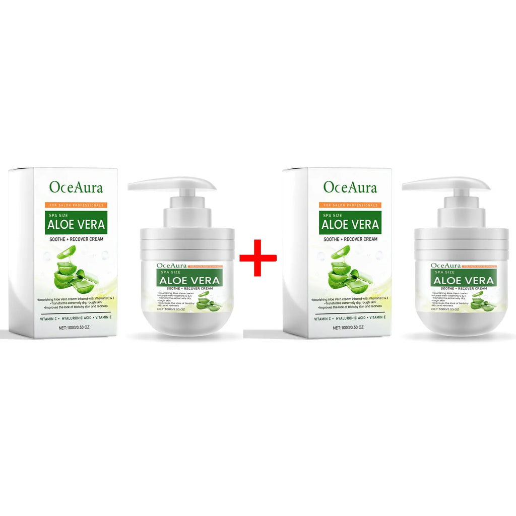 OceAura Retinol Anti-Aging Face & Body Moisturizer Cream 100g Anti-Aging Moisturizer Oasis Select Aloe Vera X 2PCS